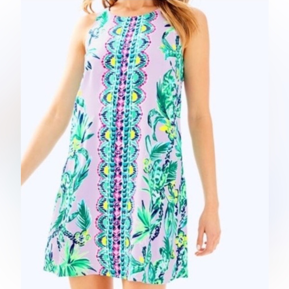 Lilly Pulitzer Jackie Shift Dress in the "Coastal Retreat" Print